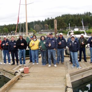 crowd for Christening C-Cakes