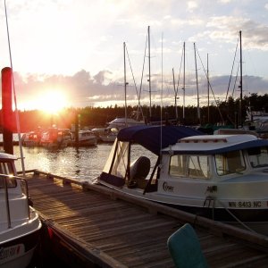 Sunset at Lopez 2006