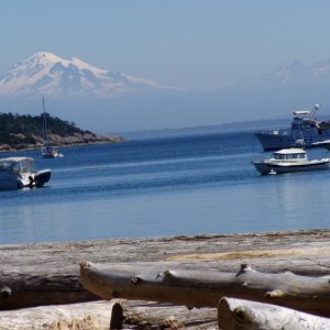 on the hook at Sucia island