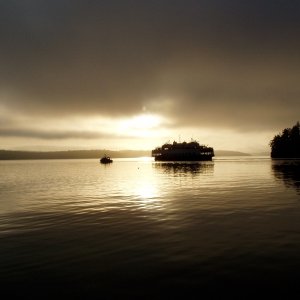 Sunrise at Friday Harbor gathering 5/14/10