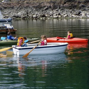 local kids at play, Friday harbor gathering 2010