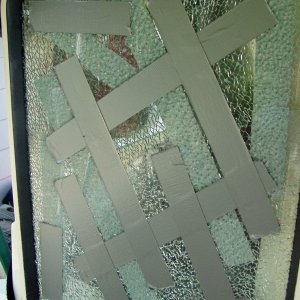 cabin door exploded glass 1