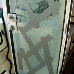 cabin door exploded glass 2