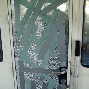 cabin door exploded glass 3