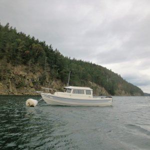 On DNR buoy Saturday afternoon at Cypress Head
