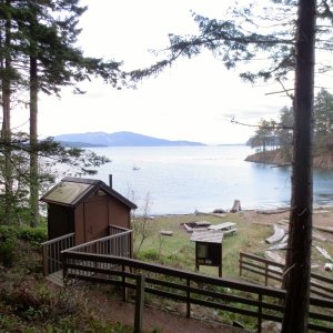 Back down at the beach just before sundown.