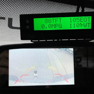 Backup camera mirror