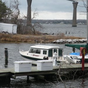 Homeport, under the Pax River Bridge