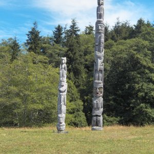 The cemetery at Alert Bay.