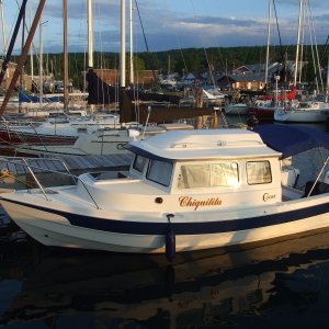 Docked in Bayfield, WI