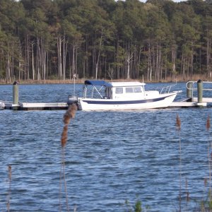 floating dock nice....