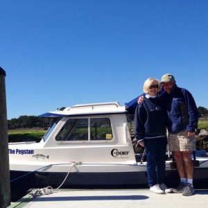 Peggy and Stan at Bings Landing