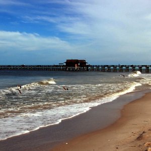 Naples Pier on the Gulf of Mexico