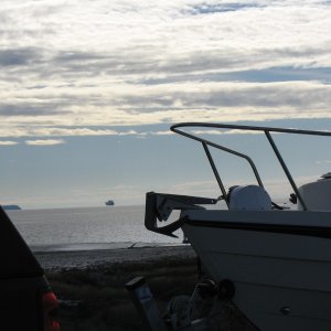 After a short cruise in the Knik Arm