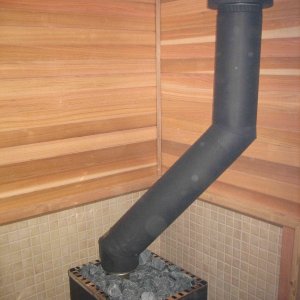Sauna Construction Winter 2008