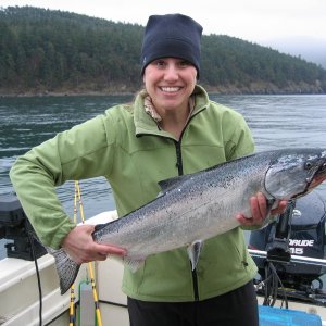 The misses with a nice one.