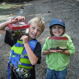 Some serious tidepooling on Jones Island