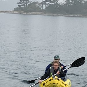 Sept - Our New Dinghy - Fox Cove - Sucia