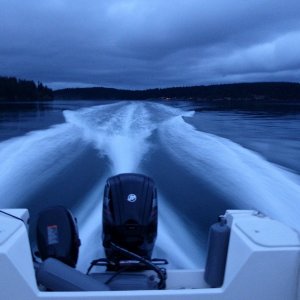 Leaving Friday Harbor 0-dark-30