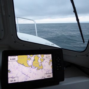Looking out at the East Entrance to the Strait of Juan de Fuca