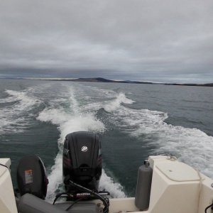 Crossing from San Juan Island to Lopez