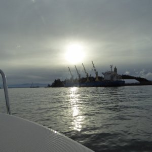 Sunrise over Anacortes