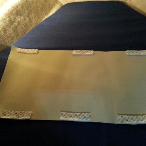 waterproof panel is first version of a divider between bedding and anchor gear