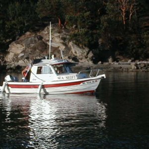 The 16' "Sea Shift" at Rest