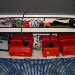 Battery and Fuel Supply for 16' "Sea Shift"