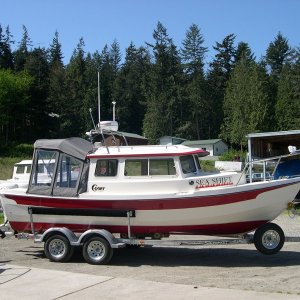 (DaveS)  A completed Sea Shift, ready for Sea Trial. (4/26/04).