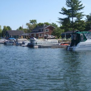 Whitefish Falls Ontario in the North channel