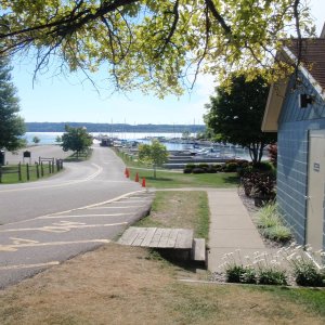 Shower and restroom building