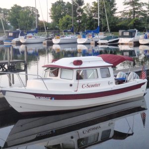 C-Scooter at Suttons Bay marina