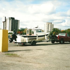 Loading up After a Fun Ride. Oct.13/09