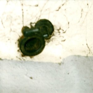 Boat Transom Drain Plug...think i know now why they were leaking.It was so cold that the plugs were stiff.Oct.17/09