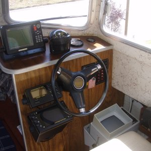 Electonics that came with the boat.