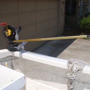 Penn Manual Fanthom Master 625 Downrigger with a 4 foot boom