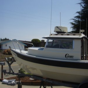 Loading boat for transport