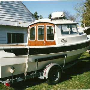 Stained CockPit Bulkhead with Cetrol   2010