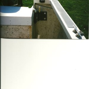 Kicker Bracket Mounting Plate and Rod Holder Installed..New Battery Cover/Fish cleaning board    2010