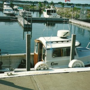 Drifter  September 2010 Filling up the gas tanks