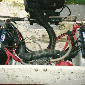 Battery wires/cables B4 Fuse Box installation.