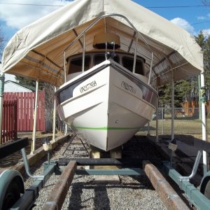 4/12/2011...front view/paint line