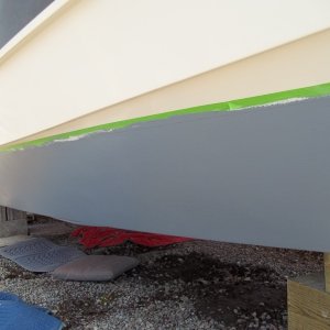 4/29/2011..3rd coat of 2000e (Grey)Starboard view