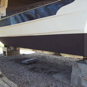 9/5/2011..another view of completed bottom paint