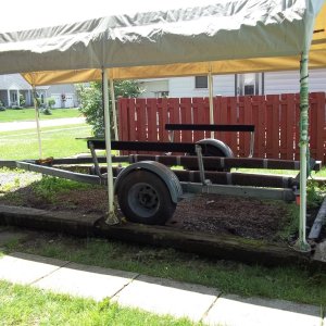 July 11/2011..another view of my EZ-Loader trailer