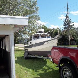 23/08/11..cleaned boat.