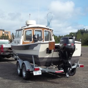 15/09/2011...new ez-loader trailer..bunk side guides need to be raised. Boat is sitting too high on the trailer/frame needs to be lowered