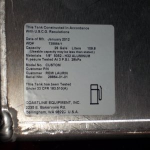 Jan/31/2012..new gas tank discription