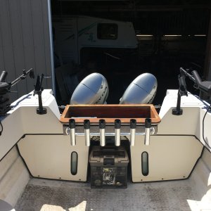 Media 'New Scotty downriggers set up' in album 'Lake Roosevelt WA'